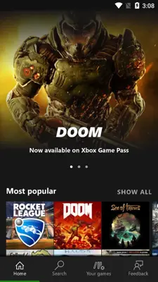 Xbox Game Pass android App screenshot 0